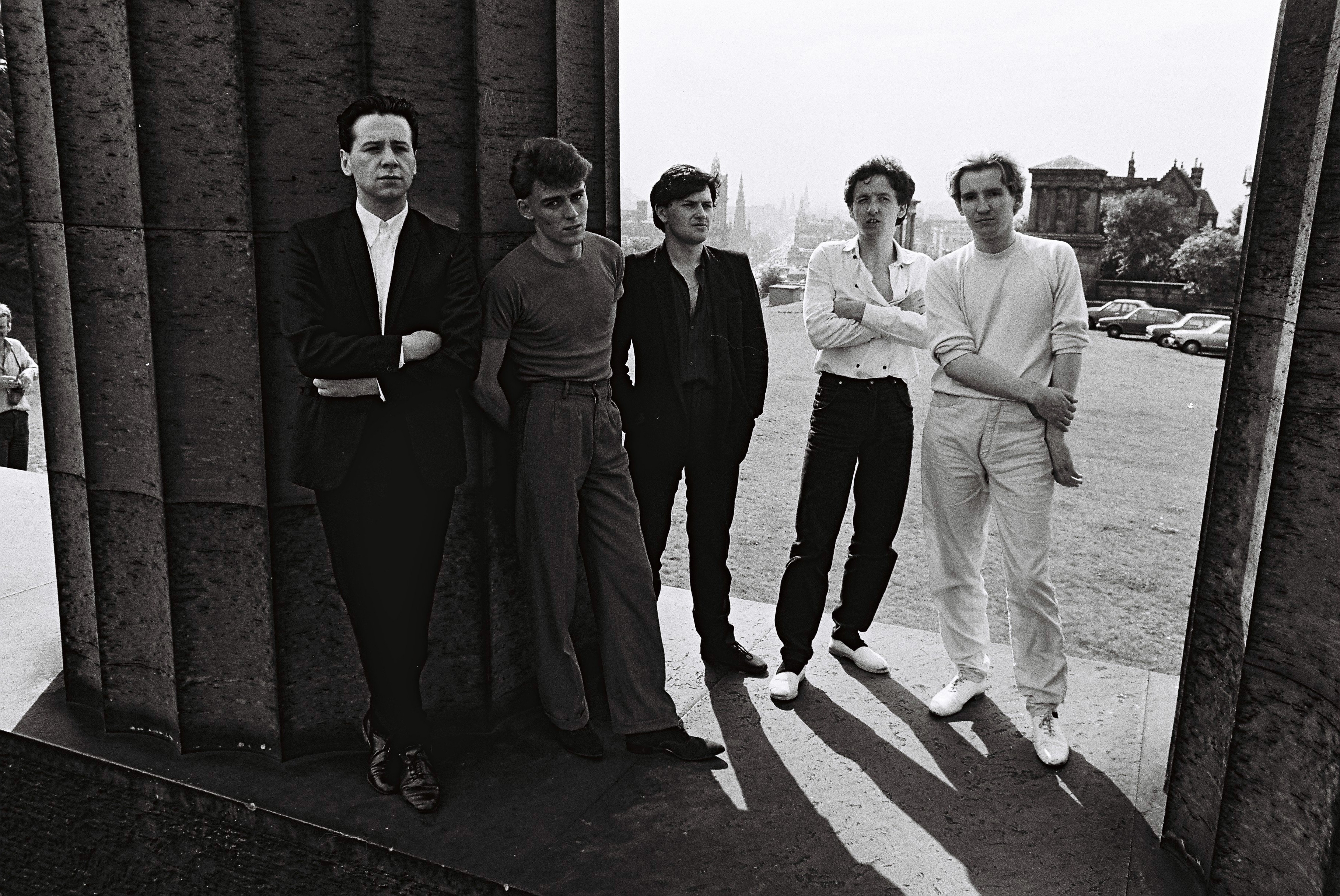In Pictures: The early days of Simple Minds in Scotland before global fame.