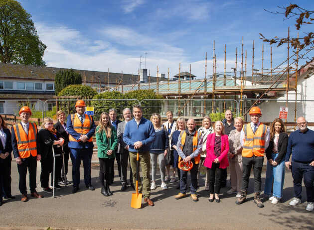Work begins to build new lifeline for East Renfrewshire’s older people