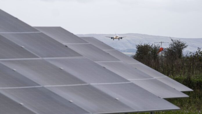 Solar farm at Glasgow Airport to supply 25% of its electricity