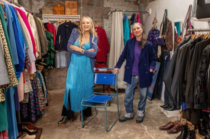 Discount day for students at Glasgow vintage fashion retailer Moxie
