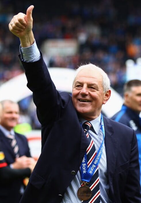 Widow of Rangers legend Walter Smith presents £50k to Vale cancer unit