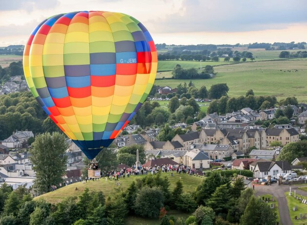 Scotland’s only hot-air balloon festival returns to Strathaven in August