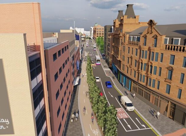 Work on Glasgow’s Stockwell Street Avenue project roadworks to start next week
