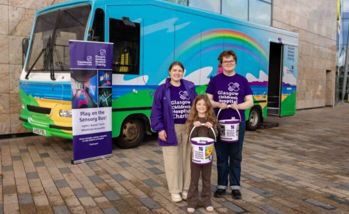 Sensory bus honouring Ayrshire girl arrives at Silverburn for October holidays