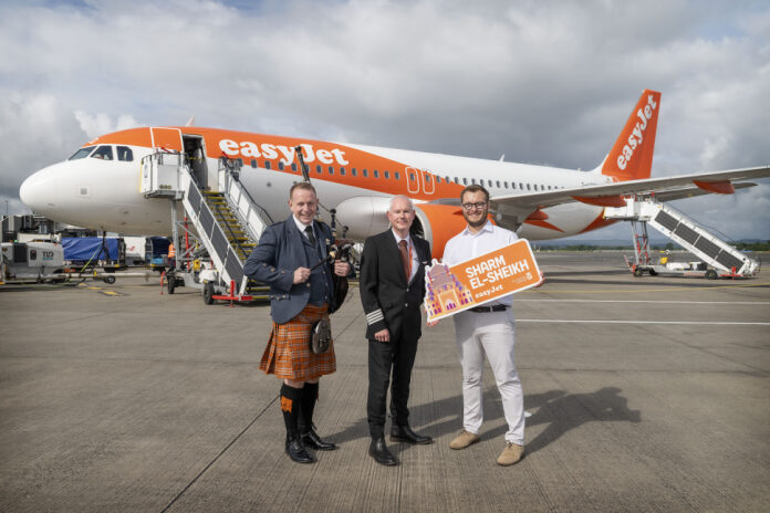 easyJet adds three new summer routes from Glasgow Airport