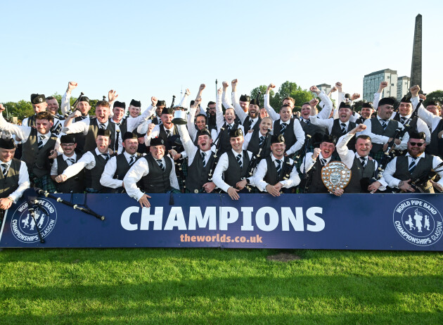 Bagpipers assemble for World Pipe Band Championships this weekend