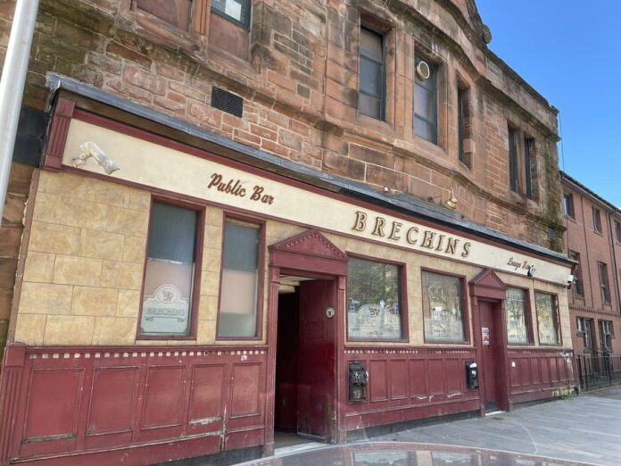 Historic Glasgow pub in Govan Brechins Bar sold