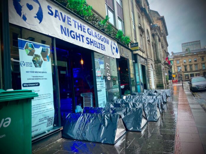 Glasgow homelessness night shelter application refused by councillors