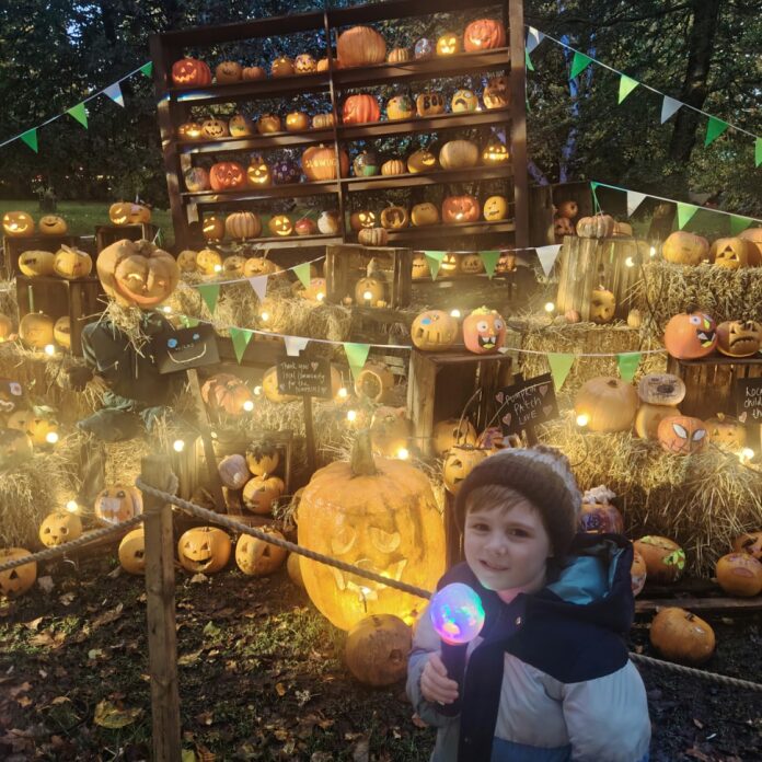 My family visited GlasGLOW's Halloween Zombie Zoo - here's what to expect