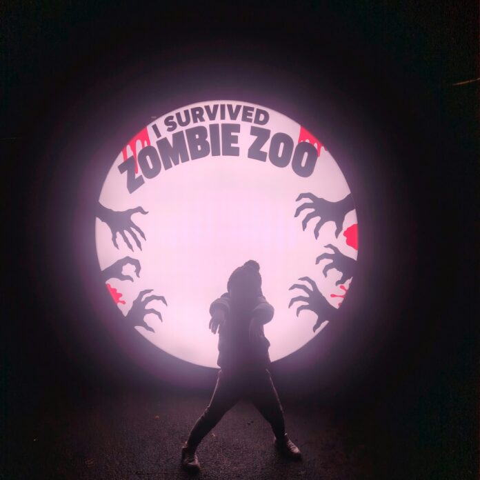 My family visited GlasGLOW's Halloween Zombie Zoo - here's what to expect